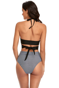 Criss Cross Wrap High Waisted Bikini